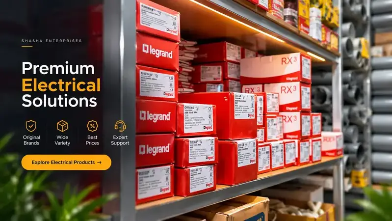 Electrical supplies and Legrand products